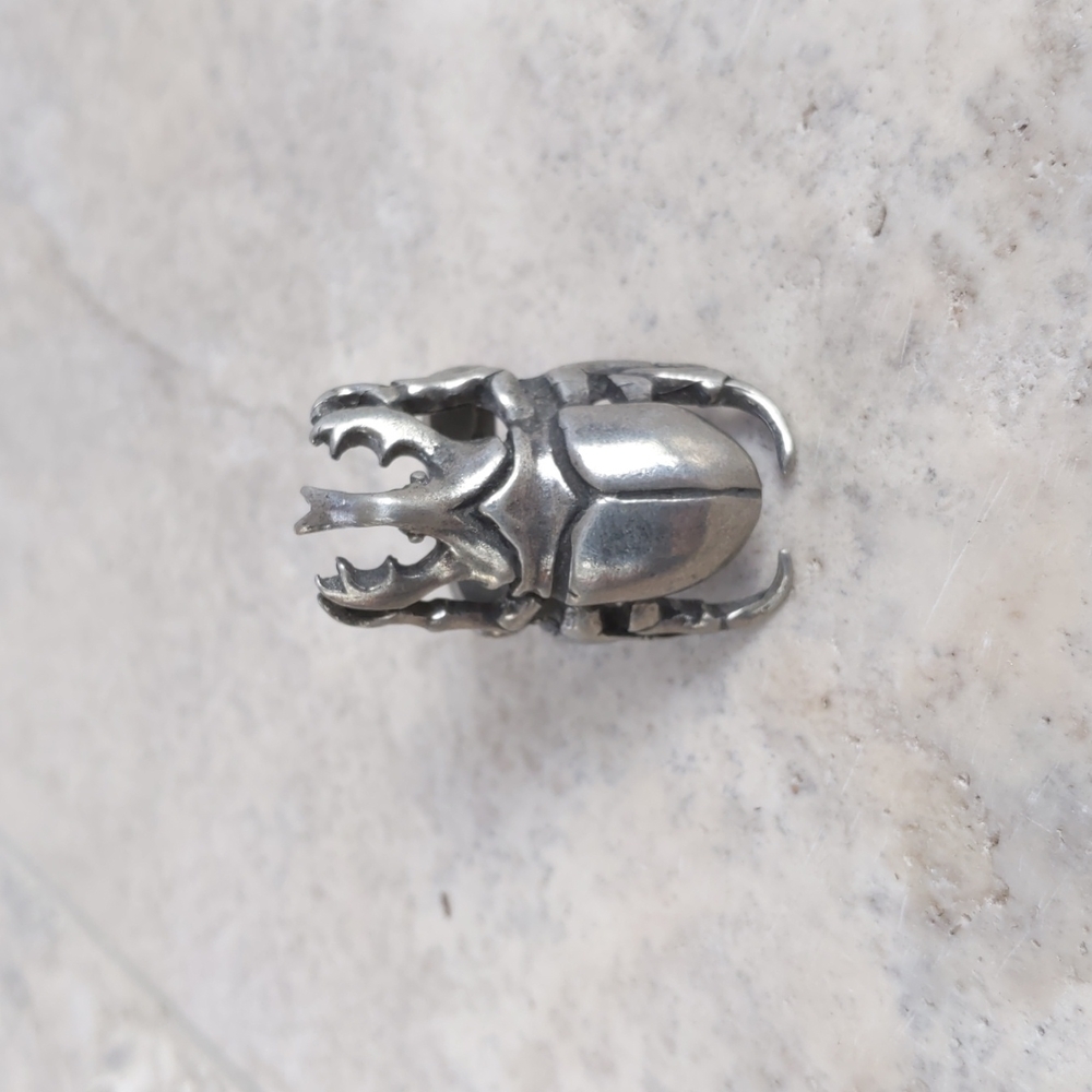 Martha Rotten Scarab Beetle Adjustable Ring